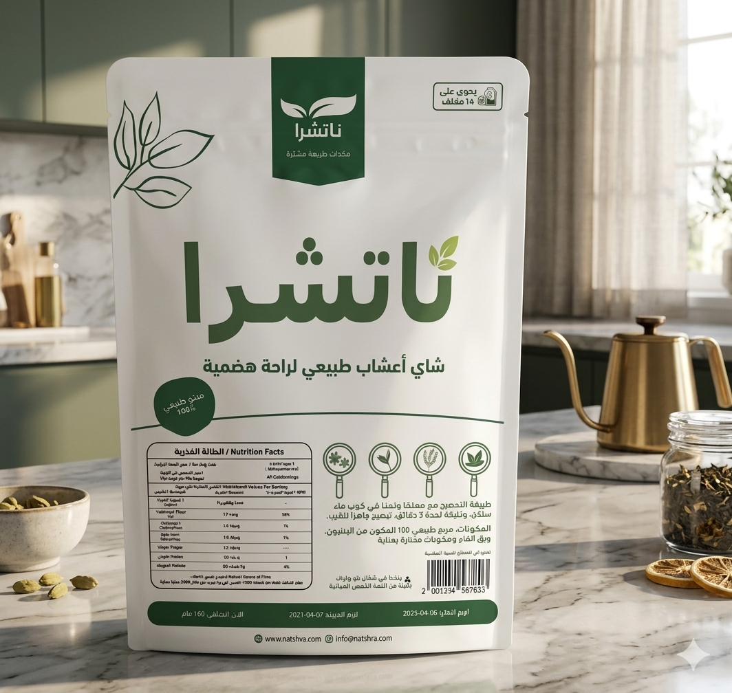 ناتشرا شاي أعشاب
