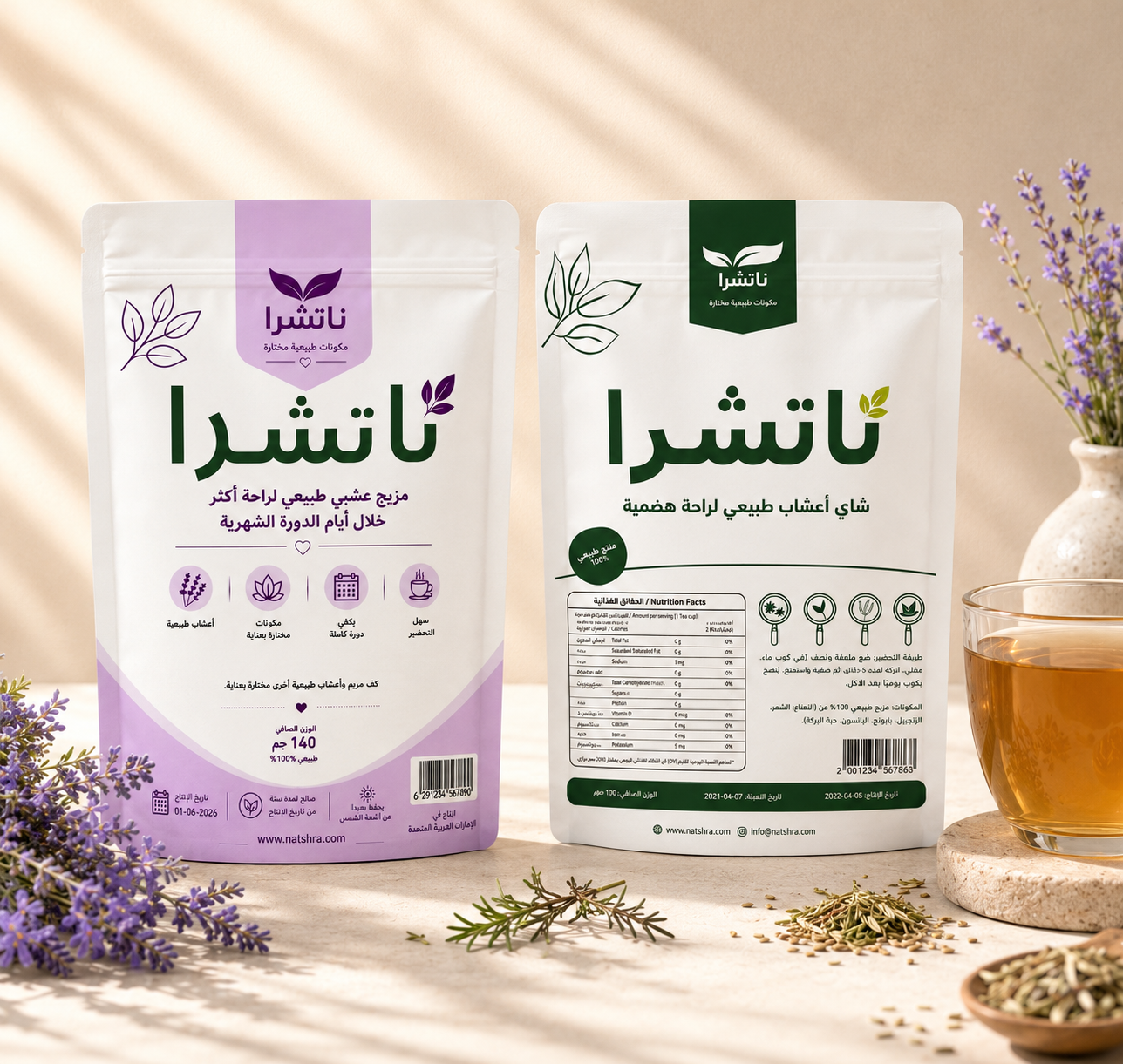 ناتشرا — منتجات أعشاب طبيعية